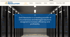 Desktop Screenshot of dataresolution.net